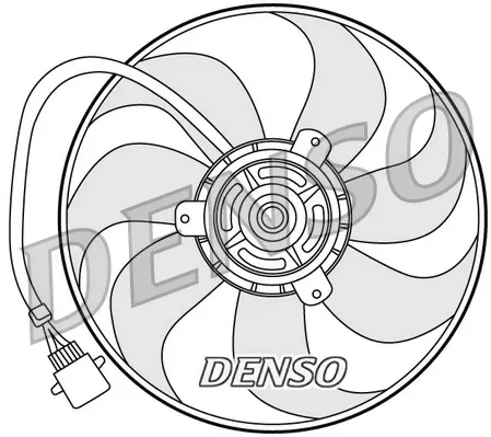 Вентилятор радіатора Denso DER32006 (фото 1)