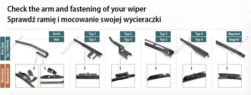 Щітка склоочисника безкаркасна передн (2шт) Flat Blades 550/475мм MERCEDES GLK (X204) JEEP RENEGADE 06.08- Denso DF059 (фото 1)