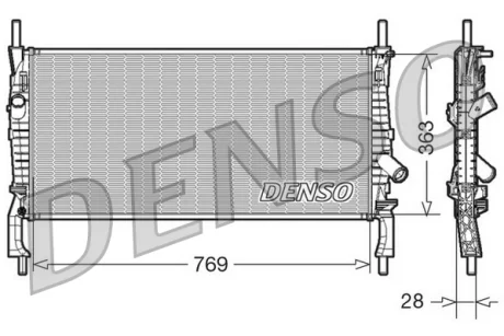 Радіатор DENSO DRM10106