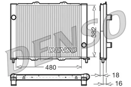 Радіатор DENSO DRM23099