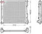 Радіатор охолоджування Denso DRM43017 (фото 1)