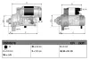 Стартер (12В, 2кВт, новий) ALFA ROMEO 145, 146, 147, 156, 159, 166, BRERA, GT, MITO, SPIDER FIAT BRAVA, BRAVO I, BRAVO II, CROMA, CROMA/KOMBI, DOBLO, DOBLO CARGO, DOBLO/MINIVAN 1.3D-2.4D 03.96- DENSO DSN3018 (фото 3)