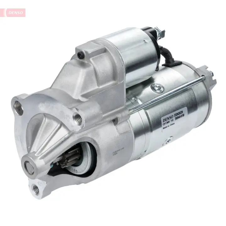 Стартер (12В, 1,9кВт, новий із заставою) DS DS 4, DS 5 CITROEN C4, C4 GRAND PICASSO I, C4 GRAND PICASSO II, C4 I, C4 II, C4 PICASSO I, C4 PICASSO II, C4 SPACETOURER, C5 I, C5 II 1.6-3.0D 01.96- Denso DSN3039 (фото 1)