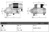 Стартер (12В, 1,8кВт, новий із заставою) OPEL AGILA A, ASTRA H, ASTRA H GTC, ASTRA J, COMBO, COMBO TOUR, CORSA C, CORSA D, MERIVA A, MERIVA B 1.3D 06.03- Denso DSN3047 (фото 3)