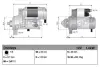 Стартер (12В, 1,4кВт, новий) LEXUS RX TOYOTA AVENSIS, AVENSIS VERSO, CAMRY, PREVIA II, RAV 4 II, SOLARA 2.0-3.0 08.96-11.09 DENSO DSN929 (фото 3)