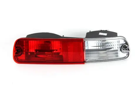 Ліхтар задній Лів (нижня частина, P21W/W21/5W, колір повороту білий, колір скла червон) MITSUBISHI PAJERO III позашляховик 01.03-01.07 DEPO 214-1317L-UE