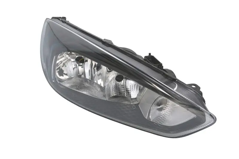 Фара прав (H15/H7/PY21W/W5W, електричн, з мотором, колір відбивача: чорн) FORD FOCUS III 10.14-02.20 Depo 43111C9RMLEMD2 (фото 1)