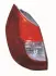 Ліхтар задній Лів (LED/P21W, колір повороту прозор, колір скла червон) RENAULT GRAND SCENIC II Ph II, SCENIC II Ph II 08.06-04.09 DEPO 551-1971L-UE (фото 1)