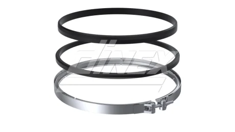 Монтажний елемент випускної системи, монтажний комплект фільтра dpf SCANIA G I, G II, L, P I, P II, R I, R II, S 01.03- Dinex 6LL016