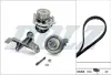 К-кт. ГРМ (помпа+рем.+2шт. ролик) AUDI 1,8/1,8T VW Golf IV 1,8/1,8T SKODA DOLZ KD168 (фото 1)