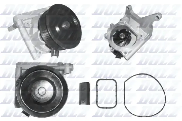 OPEL Водяна помпа ASTRA J 1.6 14-, INSIGNIA A 1.6 15-, MOKKA 1.6 15-, ZAFIRA TOURER C 1.6 14 DOLZ O-201 (фото 1)