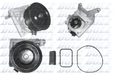 OPEL Водяна помпа ASTRA J 1.6 14-, INSIGNIA A 1.6 15-, MOKKA 1.6 15-, ZAFIRA TOURER C 1.6 14 DOLZ O-201