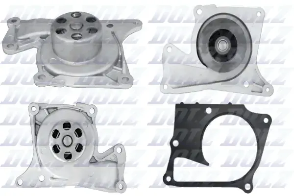 RENAULT Помпа воды Kangoo II,Clio,Scenic,Duster,Logan 1.5dCI 09- DOLZ R-242 (фото 1)