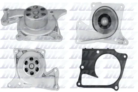 RENAULT Помпа воды Kangoo II,Clio,Scenic,Duster,Logan 1.5dCI 09- DOLZ R-242
