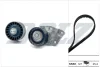 К-кт. ГРМ (ремень+ 2шт.ролика) DAEWOO Lanos,Aveo,Lacetti DOLZ SKD144 (фото 1)