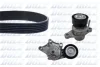 CITROEN К-кт ГРМ (ремінь+ролик) BERLINGO 1.6 HDi C4 CACTUS 1.6 HDi 14 DOLZ SKD204A (фото 1)