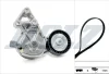 К-т ГРМ (ремінь+ролик) SKODA, VW 1.9 TDI 00 DOLZ SKD217A (фото 1)