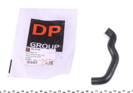 Патрубок насосу вакуумного Ford Connect 1.8 TDI-TDCi 02- DP Group BS 8148