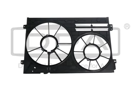Дифузор радіатора VW Caddy/Audi A1/A3/Skoda Octavia/Superb 1.2-3.6 03- DPA 11210808502