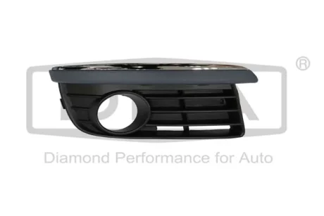 Вставка бампера (під протитуманку) VW Golf V/VI/Jetta III/IV 06- (R) (з хромом) DPA 88530063802