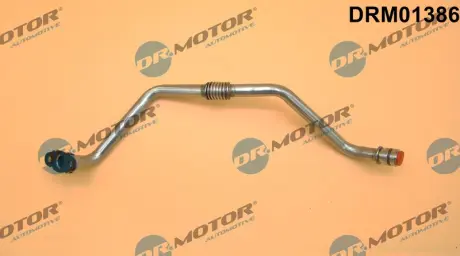Трубка турбокомпрессора ДВЗ (чорний метал) DR.MOTOR DRM01386
