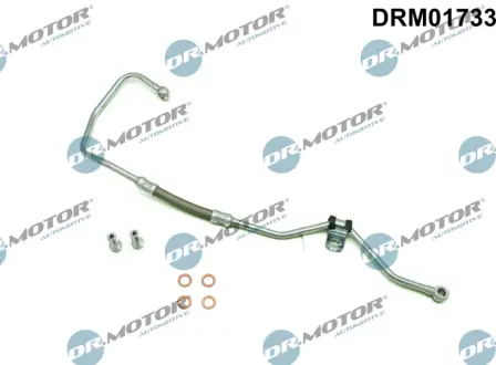 Трубка турбокомпрессора ДВЗ (чорний метал) DR.MOTOR DRM01733