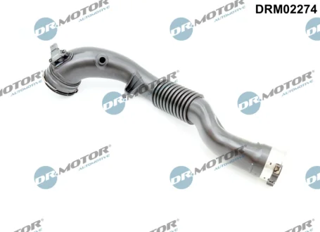 Повітряний патрубок турбонагнітача пластиковий без фітингів DR.MOTOR DRM02274