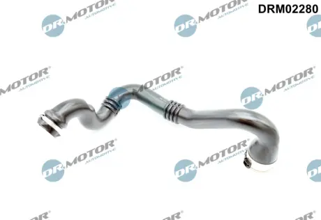 Повітряний патрубок турбонагнітача пластиковий без фітингів DR.MOTOR DRM02280