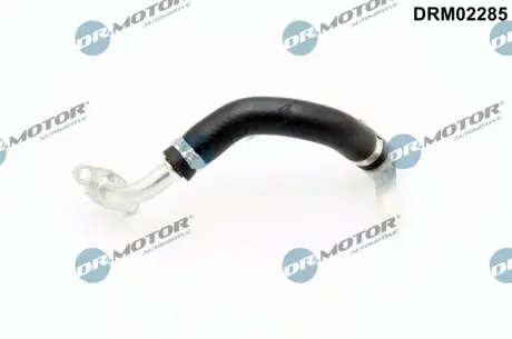 Трубка турбокомпрессора ДВЗ (чорний метал) DR.MOTOR DRM02285