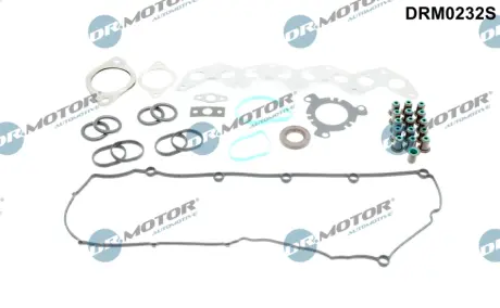 Комплект прокладок з різних матеріалів DR.MOTOR DRM0232S