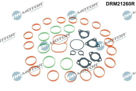 Комплект прокладок гумових DR.MOTOR DRM21260R