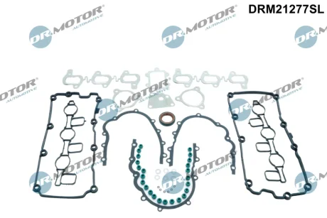Комплект прокладок з різних матеріалів Dr.Motor DRM21292SL