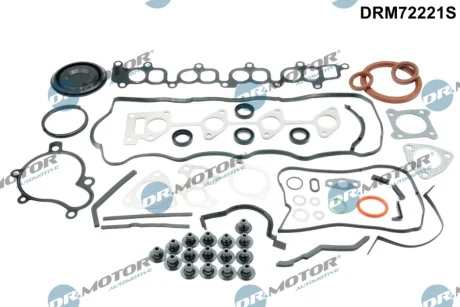 Комплект прокладок з різних матеріалів DR.MOTOR DRM72221S