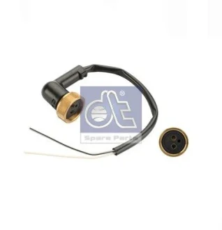 Електричний роз’єм (кількість контактів: 2, форма штекера: круглий, мама, M24x1,дріт 0,3м), SCANIA DT 461213