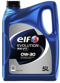 Олива моторна Evolution 900 FT 0W-30 (Каністра 5л) ELF 213992