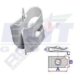 Зажим бампера ELIT C60591