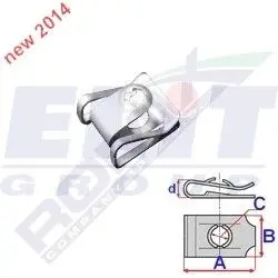 Зажим бампера ELIT C60630