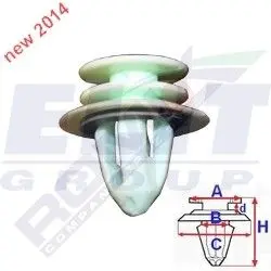 Зажим бампера ELIT C60639