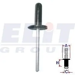 Зажим бампера ELIT R 55107Z
