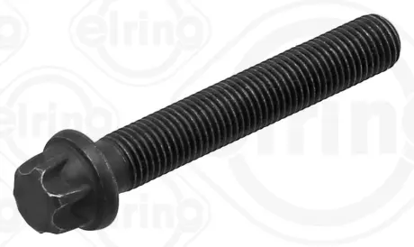 Болт з головкою системи TORX з чорного металу ELRING 039.020