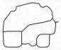 BMW Прокладка термостата X5 (G05, F95) xDrive 30 d Mild-Hybrid 20- ELRING 202.530 (фото 2)