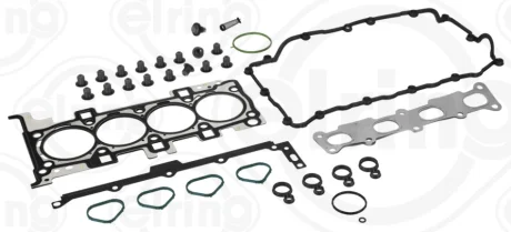 CHRYSLER К-кт прокладок голівки циліндра 200 2.4 14-, JEEP CHEROKEE (KL) 2.4 13- ELRING 206.790