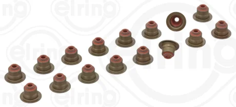 Комплект ущільнень, шток клапана FIAT/OPEL 1,9CDTI Z 19 DTH/Z 19 DTJ до двигуна 17180894 (Elr ELRING 332.470 (фото 1)