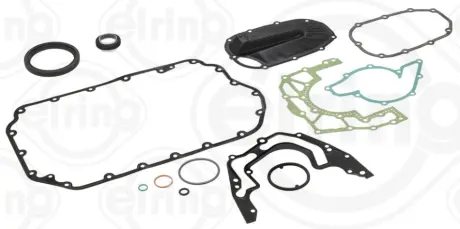 Комплект прокладок двигуна (низ) AUDI A4 B5, A4 B6, A6 C5, A8 D2, ALLROAD C5, CABRIOLET B3 SKODA SUPERB I VW PASSAT B5, PASSAT B5.5 2.4-2.8 11.92-03.08 ELRING 539200