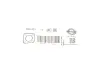 Прокладка корпусу термостата DS DS 3 VOLVO C30, S40 II, S60 II, S80 II, V40, V50, V60 I, V70 III CITROEN BERLINGO, BERLINGO MULTISPACE, BERLINGO/MINIVAN, C2, C3 I, C3 II 1.4D/1.5D/1.6D 05.02- ELRING 569.421 (фото 2)