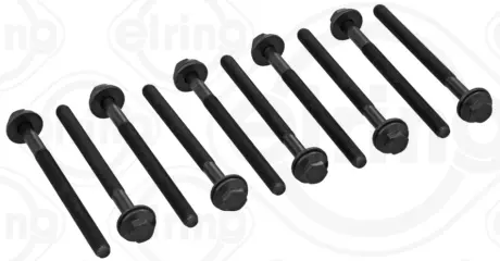 Комплект болтів з головкою системи TORX з чорного металу ELRING 806.710