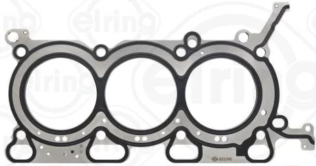 Прокладка ГБЦ Прав (товщина: 0,85мм) FORD USA EDGE, EXPLORER, FLEX LINCOLN MKX MAZDA CX-9 3.5 08.06- ELRING 833390