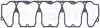 Прокладка кришки клапана (гума) MAZ 170, 200 ATLAS 1000, AB 05, COPCO XAHS BOMAG BW LIEBHERR A, R BF4M1013-BF4M1013FC ELRING 925.048 (фото 1)