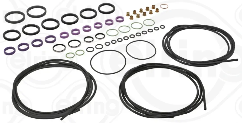 Прокладка масляного піддону VOLVO 7300, 7500, 8500, 8700, 9700, 9900, B12 D12C420-DH12E460 01.97- Elering B09460 (фото 1)