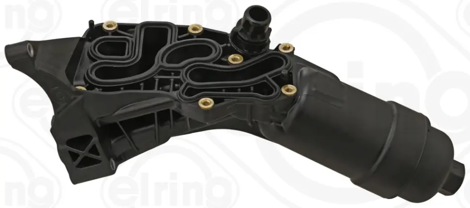 Корпус фільтра масляного (з радіатором) BMW 2 (F22/F87)/X3 (G01/F97)/X5 (F15/F85) 15- (B48/B38/B46) Elering B34.630 (фото 1)